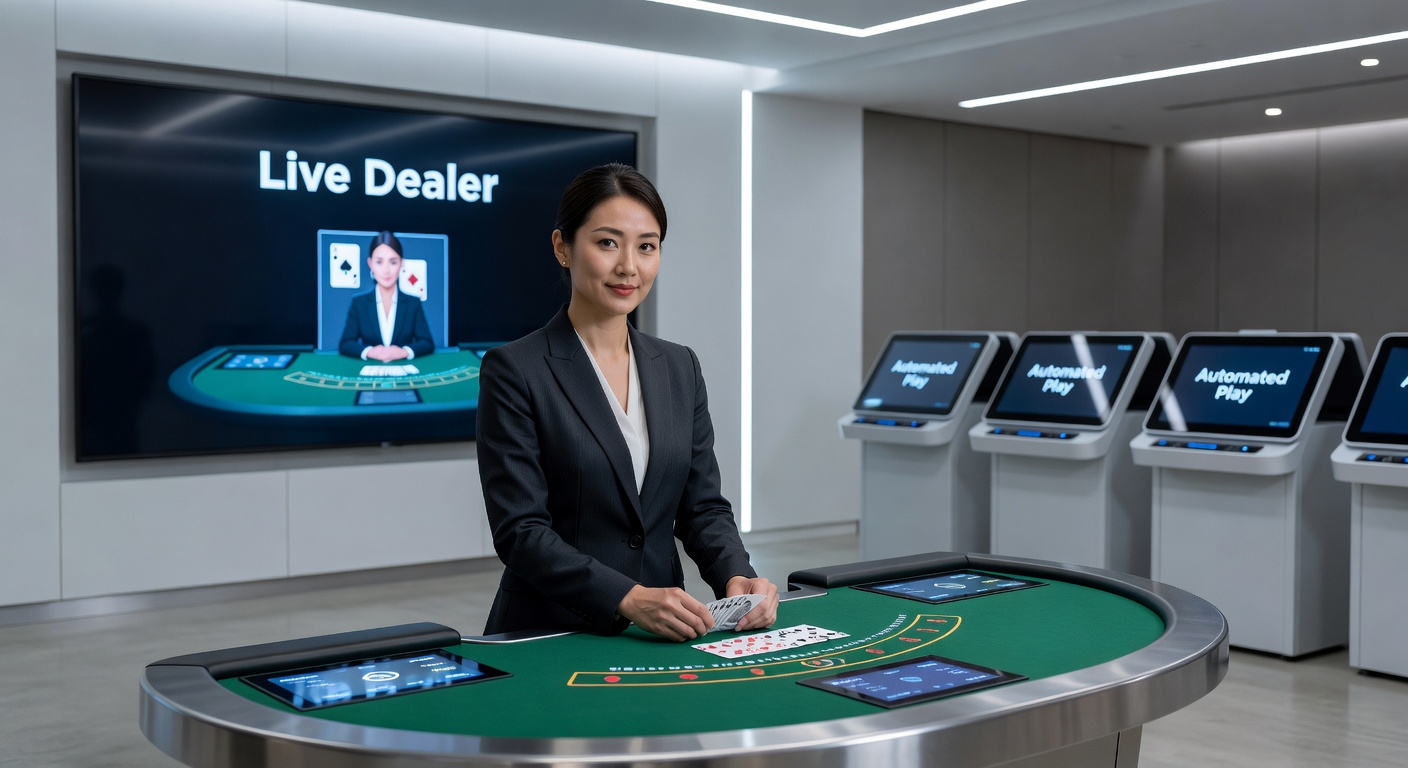 Vergleichstabelle mit RNG-Slots und Live Dealer Roulette-Tischen